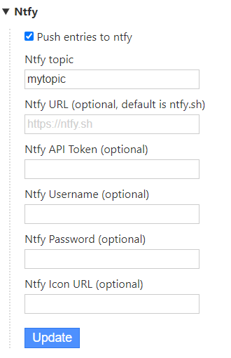 Integration Settings